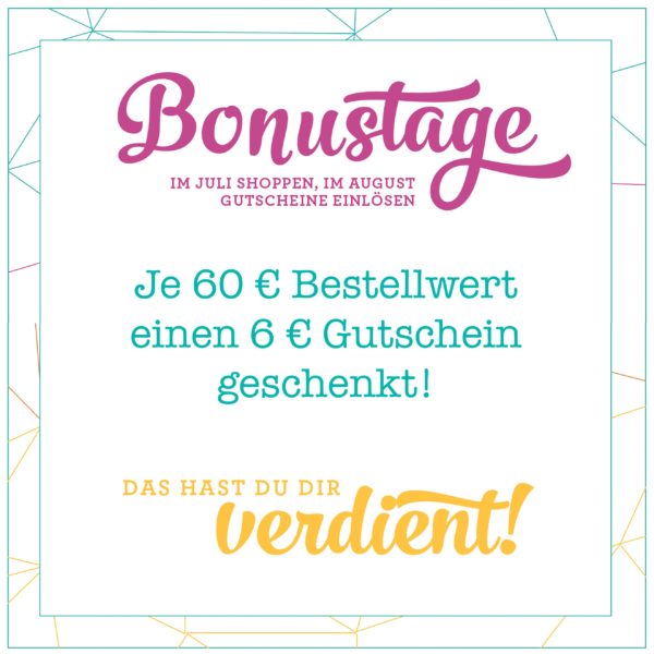 stampin with fanny: Bonustage bei Stampin' Up! - Gutscheine sichern!