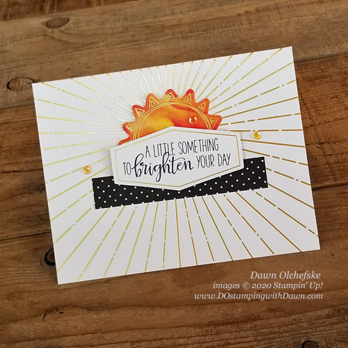 Paper Pumpkin June 2020 Blop Hop - Sharing Sunshine| Dawn Olchefske dostamping #stampinup #handmade #cardmaking #stamping #diy #papercrafting #paperpumpkin #cardkits #sharingsunshine